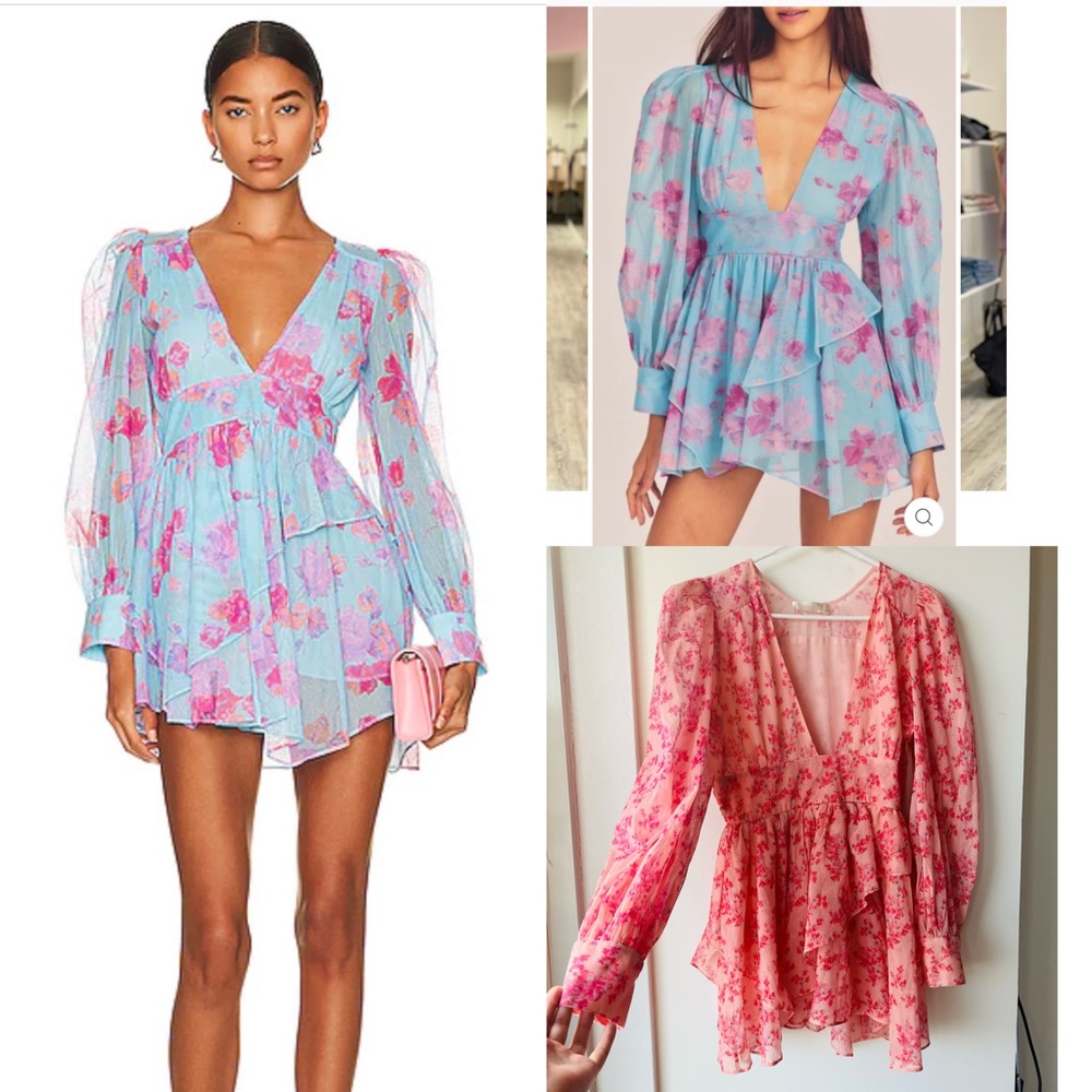 🔥Sales - LoveShackFancy Varsha Dress in Pink - Size S